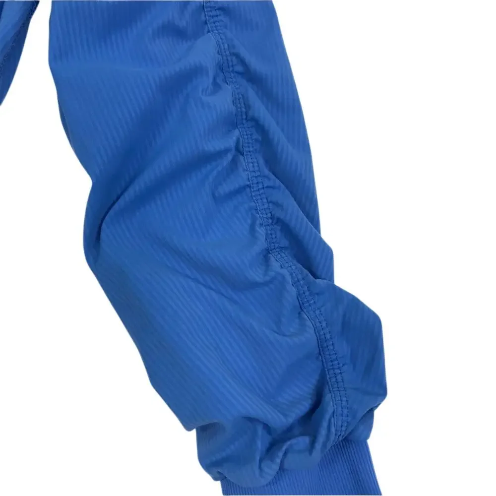 LULULEMON Dance Studio Reversible Full Zip Hooded Jacket III Sz 8 Blue Athletic